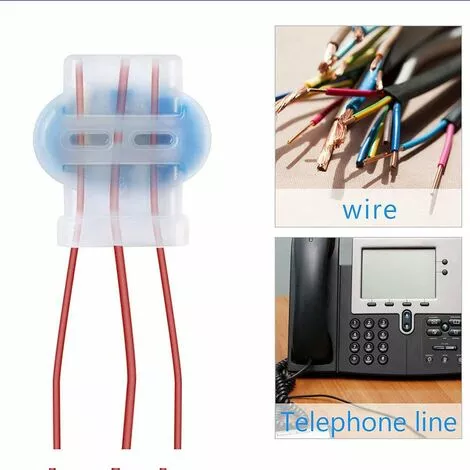 HKLFFJA 30Pcs Connecteurs De Câble Jardin Robot Tondeuse Automower Original Remplis Résines 314 Résiste à L’eau Intempéries Connectors Kit Réparation Pour Câbles Avec 10 Bornes Dérivation 7 HKLFFJA 30Pcs Connecteurs De Câble Jardin Robot Tondeuse Automower Original Remplis Résines 314 Résiste à L’eau Intempéries Connectors Kit Réparation Pour Câbles Avec 10 Bornes Dérivation – Image 5