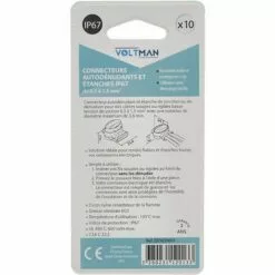 HKLFFJA DIO630001 Lot 10 Connecteurs Autodénudants/Etanches Ip 67, Bleu -Tondeuse Et Accessoires Boutique 57478696 2