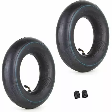 DENUOTOP Roue Et Chambre à Air De Tondeuse Lot De 2 Chambre à Air 4,00/3,50-6 350/400-6 3.50-6 4.00-6 4.10-6 Avec Tige De Valve Coudée TR87 Remplacement Pour Camions à Main Tondeuses à Gazon Remorques De Jardin Brouettes 4 DENUOTOP Roue Et Chambre à Air De Tondeuse Lot De 2 Chambre à Air 4,00/3,50-6 350/400-6 3.50-6 4.00-6 4.10-6 Avec Tige De Valve Coudée TR87 Remplacement Pour Camions à Main Tondeuses à Gazon Remorques De Jardin Brouettes – Image 2