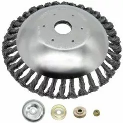 GRID COOL Lame De Coupe-herbe à Tête De Coupe-herbe De 8 Pouces Avec Kit D'adaptateur Universel 4pcs