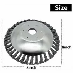 GRID COOL Lame De Coupe-herbe à Tête De Coupe-herbe De 8 Pouces Avec Kit D'adaptateur Universel 4pcs 10 GRID COOL Lame De Coupe-herbe à Tête De Coupe-herbe De 8 Pouces Avec Kit D'adaptateur Universel 4pcs -Tondeuse Et Accessoires Boutique 58347557 4