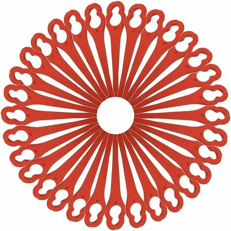 FVBJD Lot De 100 Lames De Rechange En Plastique Pour Ferrex/Aldi FAR 20-1 97699 2002706 FE220 3 FVBJD Lot De 100 Lames De Rechange En Plastique Pour Ferrex/Aldi FAR 20-1 97699 2002706 FE220
