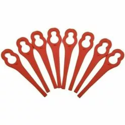 FVBJD Lot De 100 Lames De Rechange En Plastique Pour Ferrex/Aldi FAR 20-1 97699 2002706 FE220 10 FVBJD Lot De 100 Lames De Rechange En Plastique Pour Ferrex/Aldi FAR 20-1 97699 2002706 FE220 -Tondeuse Et Accessoires Boutique 58677418 4