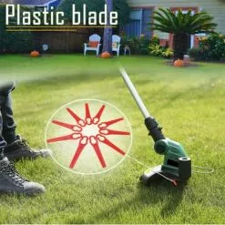 EINEMGELD Lame De Tondeuse à Gazon Extérieure, Lames De Coupe En Plastique, Coupe-herbe, Cutter, Outil De Jardin, Remplacement, Accessoires Pour Plantes De Jardin 9 EINEMGELD Lame De Tondeuse à Gazon Extérieure, Lames De Coupe En Plastique, Coupe-herbe, Cutter, Outil De Jardin, Remplacement, Accessoires Pour Plantes De Jardin -Tondeuse Et Accessoires Boutique 58757719 4
