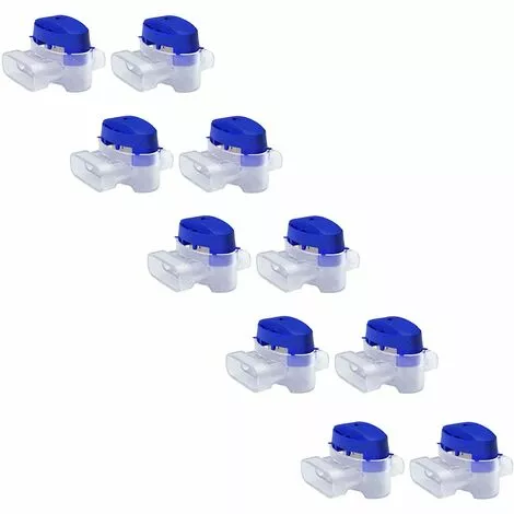 FVBJD Set De Connecteurs De Câbles Pour Robot Tondeuse - 10 Raccords Remplis De Gel Pour Étendre Ou Réparer Fil Electrique Bas Voltage Tondeuse Automatique - Étanches, Sûrs, Dénudage Inutile 3 FVBJD Set De Connecteurs De Câbles Pour Robot Tondeuse - 10 Raccords Remplis De Gel Pour Étendre Ou Réparer Fil Electrique Bas Voltage Tondeuse Automatique - Étanches, Sûrs, Dénudage Inutile
