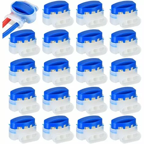 FVBJD 20 Pièces Connecteurs De Câbles Pour Robot Tondeuse, Raccords De Câble Périphérique Du Robot, Connecteurs Support Pour Câble Tondeuses à Gazon Robotiques Extérieures De Jardin 3 FVBJD 20 Pièces Connecteurs De Câbles Pour Robot Tondeuse, Raccords De Câble Périphérique Du Robot, Connecteurs Support Pour Câble Tondeuses à Gazon Robotiques Extérieures De Jardin