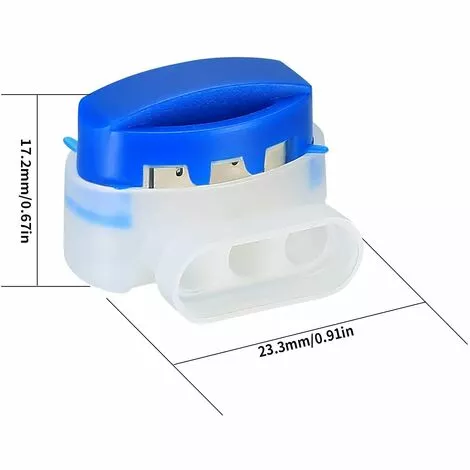 FVBJD 20 Pièces Connecteurs De Câbles Pour Robot Tondeuse, Raccords De Câble Périphérique Du Robot, Connecteurs Support Pour Câble Tondeuses à Gazon Robotiques Extérieures De Jardin 4 FVBJD 20 Pièces Connecteurs De Câbles Pour Robot Tondeuse, Raccords De Câble Périphérique Du Robot, Connecteurs Support Pour Câble Tondeuses à Gazon Robotiques Extérieures De Jardin â Image 2