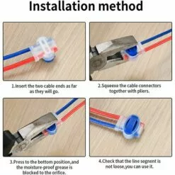 FVBJD 20 Pièces Connecteurs De Câbles Pour Robot Tondeuse, Raccords De Câble Périphérique Du Robot, Connecteurs Support Pour Câble Tondeuses à Gazon Robotiques Extérieures De Jardin 9 FVBJD 20 Pièces Connecteurs De Câbles Pour Robot Tondeuse, Raccords De Câble Périphérique Du Robot, Connecteurs Support Pour Câble Tondeuses à Gazon Robotiques Extérieures De Jardin -Tondeuse Et Accessoires Boutique 58758236 3
