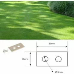 CYCLINGCOLORS 9x Lames De Robots Tondeuses + 9x écrous Compatible Avec HUSQVARNA Série Automower 35x18mm Acier Inoxydable 5 CYCLINGCOLORS 9x Lames De Robots Tondeuses + 9x écrous Compatible Avec HUSQVARNA Série Automower 35x18mm Acier Inoxydable -Tondeuse Et Accessoires Boutique 59087315 2
