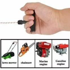 HIASDFLS Corde De Démarrage À Rappel 10 Mètres,Cordon De Traction Avec Poignée De Démarrage À Rappel 3 Pièces Pour Tondeuse À Gazon Moteur De Débroussailleuse De Bord De Coupe De Tronçonneuse 8 HIASDFLS Corde De Démarrage À Rappel 10 Mètres,Cordon De Traction Avec Poignée De Démarrage À Rappel 3 Pièces Pour Tondeuse À Gazon Moteur De Débroussailleuse De Bord De Coupe De Tronçonneuse -Tondeuse Et Accessoires Boutique 59250156 3