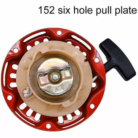 BENOBBY KIDS Recoil Starter Pull Start Predator Avec 3/6 Trous De Vis Outil D'équipement électrique Pour Moteur De Tondeuse à Gazon 5 BENOBBY KIDS Recoil Starter Pull Start Predator Avec 3/6 Trous De Vis Outil D'équipement électrique Pour Moteur De Tondeuse à Gazon – Image 3