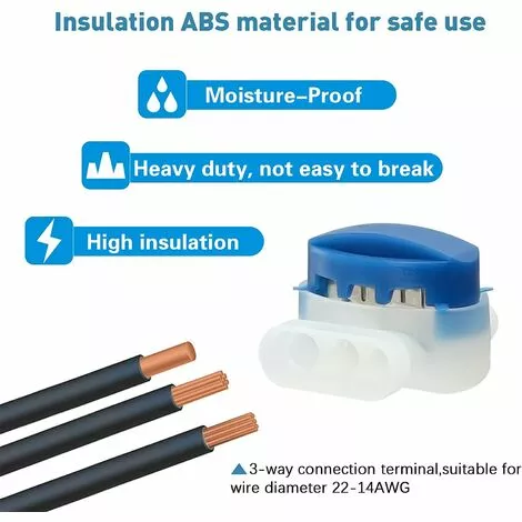JOORRT 20 Connecteurs De Câble Remplis Des Résines Pour Robot Tondeuse Automower 6 JOORRT 20 Connecteurs De Câble Remplis Des Résines Pour Robot Tondeuse Automower – Image 4