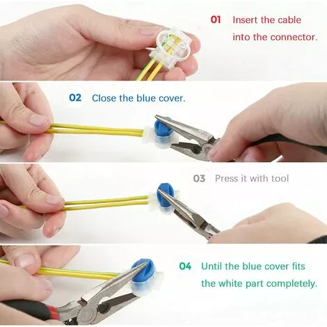 JOORRT 20 Connecteurs De Câble Remplis Des Résines Pour Robot Tondeuse Automower 7 JOORRT 20 Connecteurs De Câble Remplis Des Résines Pour Robot Tondeuse Automower – Image 5