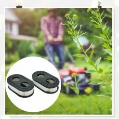 ENLENK 4 Piece Lawn Mower Filter Replace - Filtre à Air Pour Tondeuse à Gazon, Filtre à Air Pour Moteur De Remplacement, Moteur De Tondeuse à Gazon Remplace 798452 593260 5432K -Tondeuse Et Accessoires Boutique 60208810 4