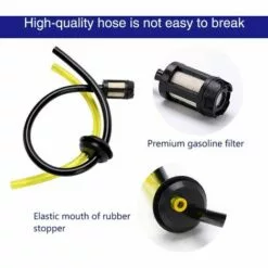 OUSUDELA 5 Ensembles Universel Filtre à Essence Kit, Tube D'étanchéité, Durites D'essence De Tondeuses Avec Poire D Amorçage, Pour Coupe-Herbe, Débroussailleuse, Tronconneuse Taille-Haie 8 OUSUDELA 5 Ensembles Universel Filtre à Essence Kit, Tube D'étanchéité, Durites D'essence De Tondeuses Avec Poire D Amorçage, Pour Coupe-Herbe, Débroussailleuse, Tronconneuse Taille-Haie -Tondeuse Et Accessoires Boutique 60280035 2