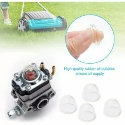 OUSUDELA 5 Ensembles Universel Filtre à Essence Kit, Tube D'étanchéité, Durites D'essence De Tondeuses Avec Poire D Amorçage, Pour Coupe-Herbe, Débroussailleuse, Tronconneuse Taille-Haie 10 OUSUDELA 5 Ensembles Universel Filtre à Essence Kit, Tube D'étanchéité, Durites D'essence De Tondeuses Avec Poire D Amorçage, Pour Coupe-Herbe, Débroussailleuse, Tronconneuse Taille-Haie -Tondeuse Et Accessoires Boutique 60280035 4