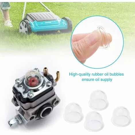 OUSUDELA 5 Ensembles Universel Filtre à Essence Kit, Tube D'étanchéité, Durites D'essence De Tondeuses Avec Poire D Amorçage, Pour Coupe-Herbe, Débroussailleuse, Tronconneuse Taille-Haie 6 OUSUDELA 5 Ensembles Universel Filtre à Essence Kit, Tube D'étanchéité, Durites D'essence De Tondeuses Avec Poire D Amorçage, Pour Coupe-Herbe, Débroussailleuse, Tronconneuse Taille-Haie – Image 4