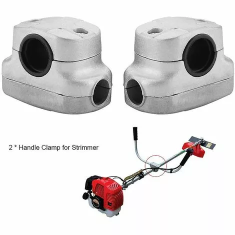 PREMIER 2pcs Support de Poignée pour Tondeuse à Gazon, Porte-Poignée pour Tondeuse, Compatible avec Tube de Guidon 5 PREMIER 2pcs Support de Poignée pour Tondeuse à Gazon, Porte-Poignée pour Tondeuse, Compatible avec Tube de Guidon – Image 3