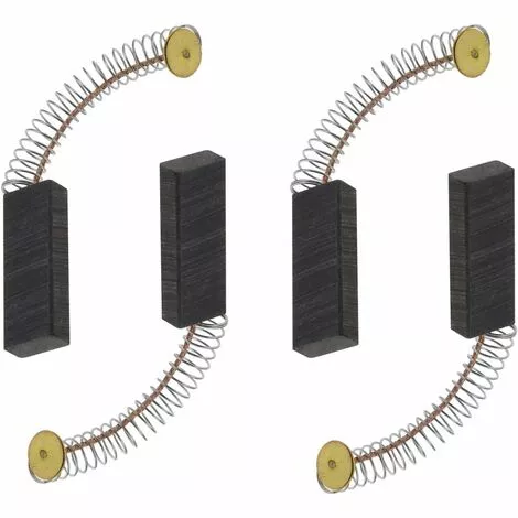 Cisea Lot De 2 Paires De Balais De Charbon Pour Moteur 6 X 11 X 30 Mm Pour Meuleuse D'angle Rotative, Perceuse Circulaire, Perceuse électrique, Pièces De Rechange, Accessoires De Rechange, Noir Et Doré 3 Cisea Lot De 2 Paires De Balais De Charbon Pour Moteur 6 X 11 X 30 Mm Pour Meuleuse D'angle Rotative, Perceuse Circulaire, Perceuse électrique, Pièces De Rechange, Accessoires De Rechange, Noir Et Doré