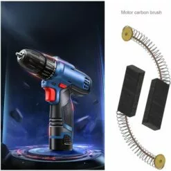 Cisea Lot De 2 Paires De Balais De Charbon Pour Moteur 6 X 11 X 30 Mm Pour Meuleuse D'angle Rotative, Perceuse Circulaire, Perceuse électrique, Pièces De Rechange, Accessoires De Rechange, Noir Et Doré 10 Cisea Lot De 2 Paires De Balais De Charbon Pour Moteur 6 X 11 X 30 Mm Pour Meuleuse D'angle Rotative, Perceuse Circulaire, Perceuse électrique, Pièces De Rechange, Accessoires De Rechange, Noir Et Doré -Tondeuse Et Accessoires Boutique 60606788 4