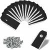 MACARON Lames De Rechange En Titane, 45 Pièces Lames En Titane, Lame Robot Tondeuse, Lames De Couteau En Titane Noir, Lame Tondeuse De Rachange, Pour Husqvarna Automower Gardena Robot Tondeuse Avec 45 Vis LO-Ron 2 MACARON Lames De Rechange En Titane, 45 Pièces Lames En Titane, Lame Robot Tondeuse, Lames De Couteau En Titane Noir, Lame Tondeuse De Rachange, Pour Husqvarna Automower Gardena Robot Tondeuse Avec 45 Vis LO-Ron -Tondeuse Et Accessoires Boutique 60657015 1