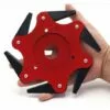 Cisea Tête De Coupe Extérieure Lame De Débroussailleuse Accessoires De Tête De Tondeuse à Gazon 6 Remplacement De La Tondeuse De Rasoir En Acier Avec Affûteuse De Lame （Kits D'adaptateur Non Inclus） -Tondeuse Et Accessoires Boutique 60689662 1