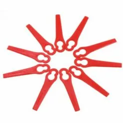 DONTODENT Lot De 100 Lames De Rechange En Plastique, Lames De Coupe En Plastique De Rechange, Lames De Tondeuse à Gazon, Grand Trou 10 Mm Petit Trou 5 Mm (10 X 5 Mm) -Tondeuse Et Accessoires Boutique 60940021 3