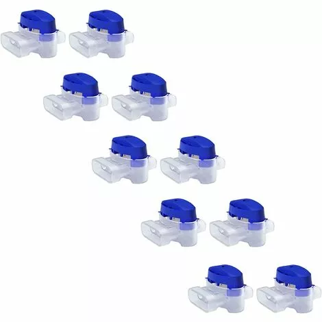 PESCE Set De Connecteurs De Câbles Pour Robot Tondeuse - 10 Raccords Remplis De Gel Pour Étendre Ou Réparer Fil Electrique Bas Voltage Tondeuse Automatique - Étanches, Sûrs, Dénudage Inutile 3 PESCE Set De Connecteurs De Câbles Pour Robot Tondeuse - 10 Raccords Remplis De Gel Pour Étendre Ou Réparer Fil Electrique Bas Voltage Tondeuse Automatique - Étanches, Sûrs, Dénudage Inutile