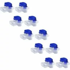 PESCE Set De Connecteurs De Câbles Pour Robot Tondeuse - 50 Raccords Remplis De Gel Pour Étendre Ou Réparer Fil Electrique Bas Voltage Tondeuse Automatique - Étanches, Sûrs, Dénudage Inutile