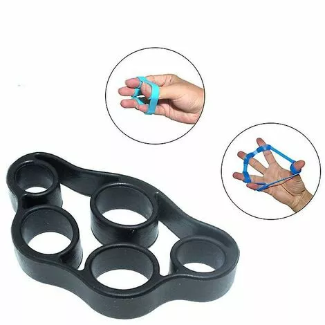 DONTODENT Couleurs Finger Stretcher Strengthener Power Exercise Hand Grips Finger Resistance Band Extensor Gripper Set $ Hand Grip Strengthener, Finger Exer 4 DONTODENT Couleurs Finger Stretcher Strengthener Power Exercise Hand Grips Finger Resistance Band Extensor Gripper Set $ Hand Grip Strengthener, Finger Exer – Image 2