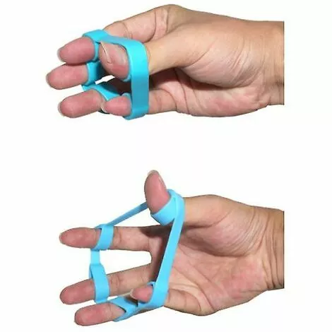 DONTODENT Couleurs Finger Stretcher Strengthener Power Exercise Hand Grips Finger Resistance Band Extensor Gripper Set $ Hand Grip Strengthener, Finger Exer 6 DONTODENT Couleurs Finger Stretcher Strengthener Power Exercise Hand Grips Finger Resistance Band Extensor Gripper Set $ Hand Grip Strengthener, Finger Exer – Image 4