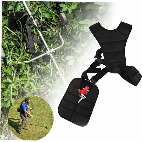 MEZHENG Lawn Mower Strap Trimmer Shoulder Strap Grass Pruner Harness With Durable Nylon Belt For Brush Garden Lawn 5 MEZHENG Lawn Mower Strap Trimmer Shoulder Strap Grass Pruner Harness With Durable Nylon Belt For Brush Garden Lawn – Image 3