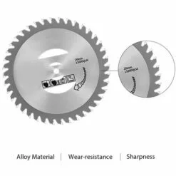 LIFCAUSAL Lames De Débroussailleuse En Alliage D'acier Au Manganèse Compatibles Avec Le Débroussailleuse Weed Wacker, 6 Pouces Argent 1PC 8 LIFCAUSAL Lames De Débroussailleuse En Alliage D'acier Au Manganèse Compatibles Avec Le Débroussailleuse Weed Wacker, 6 Pouces Argent 1PC -Tondeuse Et Accessoires Boutique 63746348 2