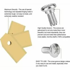 Pour Lames De Tondeuse à Gazon Husqvarna (35*18*0.75mm (or) 30pcs),HANBING -Tondeuse Et Accessoires Boutique 63784359 3