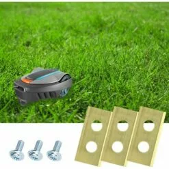 MEZHENG Lot De 30 Lames De Rechange En Titane Pour Tondeuse Robot Worx Landroid Lames En Titane Et Vis Améliorées Pour Tondeuse Robot Worx Landroid 10 MEZHENG Lot De 30 Lames De Rechange En Titane Pour Tondeuse Robot Worx Landroid Lames En Titane Et Vis Améliorées Pour Tondeuse Robot Worx Landroid -Tondeuse Et Accessoires Boutique 63799642 4