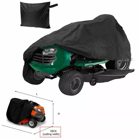 ZOLGINAH Housse Imperméable Pour Tondeuse Autoportée, Housse De Tondeuse Housse De Protection Pour Tondeuse à Gazon Housse De Tracteur De Pelouse En Tissu Pour Extérieur Jardin Pelouse, 182cm X 111cm X 116cm 4 ZOLGINAH Housse Imperméable Pour Tondeuse Autoportée, Housse De Tondeuse Housse De Protection Pour Tondeuse à Gazon Housse De Tracteur De Pelouse En Tissu Pour Extérieur Jardin Pelouse, 182cm X 111cm X 116cm – Image 2