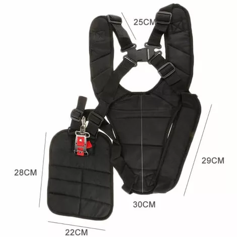 BF Sangles De Tondeuse à Gazon Bretelles Doubles Bretelles Simples Bretelles Doubles Pour Tondeuse à Gazon (noir) 6 BF Sangles De Tondeuse à Gazon Bretelles Doubles Bretelles Simples Bretelles Doubles Pour Tondeuse à Gazon (noir) – Image 4