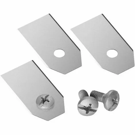 DONTODENT 45 Lames De Couteau En Titane Pour Tondeuses Robotiques Husqvarna, Automower, Yardforce, Gardena (3 G-0,75 Mm) Avec 45 Vis - Remplacement 5 DONTODENT 45 Lames De Couteau En Titane Pour Tondeuses Robotiques Husqvarna, Automower, Yardforce, Gardena (3 G-0,75 Mm) Avec 45 Vis - Remplacement – Image 3