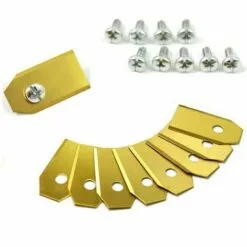 MONLY Lames En Acier Inoxydable De Tondeuse Robotique De Remplacement Pour Toutes Les Tondeuses Ă Gazon Robotis 30 Pices -Tondeuse Et Accessoires Boutique 64453471 3