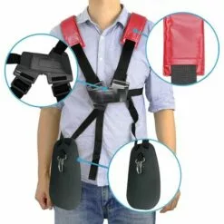 MEZHENG Tondeuse à Bandoulière-tondeuse à Harnais Double épaule Avec Ceinture De Nylon Durable Adjuestable Pour Débroussailleuse Ou Gardenning Pour STIHL FS, Taille-bordures Série Km (Rouge) -Tondeuse Et Accessoires Boutique 64491811 5