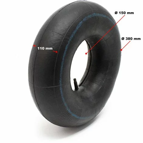 WILTEC Lot 2 Chambres Air Autoportée 15x6.00-6 Pneumatique Valve Droite Tracteur Gazon 4 WILTEC Lot 2 Chambres Air Autoportée 15x6.00-6 Pneumatique Valve Droite Tracteur Gazon – Image 2