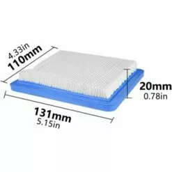 Fei Yu Air Pour Tondeuse Poussée Remplacement Gamme Accessoires Filtre Papier Ensemble Non Authentique Briggs Stratton Quantum Bleu Filtre Air Tracteur Pour Tondeuses à Gazon Et Tracteurs (2 Pièces) Filtre Air Pour Tondeuse Poussée Remplacement Gamme -Tondeuse Et Accessoires Boutique 65273516 2