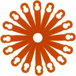 L'FLANEUR 100 Pièces Accessoires De Lames En Plastique De Remplacement Pour STIHL Polycut 2-2 FSA 45 Tondeuse à Gazon Coupe-herbe ANEUR