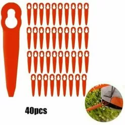 L'FLANEUR 40 Pièces Accessoires De Lames En Plastique De Remplacement Pour STIHL Polycut 2-2 FSA 45 Tondeuse à Gazon Coupe-herbe ANEUR -Tondeuse Et Accessoires Boutique 65362384 4
