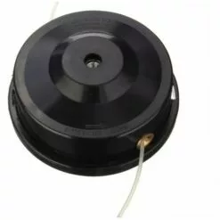 AOUGO Trimmer Head,Trimmer Head Replacement Mower Cutting Heads Parts Brush Cutter Accessories Black