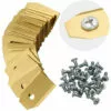 ZHUOXUAN 30 Lames De Rechange TITAN 0,75mm Pour Tondeuses-robots Husqvarna Automower Gardena - Jaune 2 ZHUOXUAN 30 Lames De Rechange TITAN 0,75mm Pour Tondeuses-robots Husqvarna Automower Gardena - Jaune -Tondeuse Et Accessoires Boutique 65490563 1