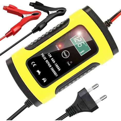 OSQI Chargeur De Batterie Intelligent Portable à écran LCD 6A/12V Avec Type De Réparation De Protections Multiples Pour Batterie De Moto De Voiture 3 OSQI Chargeur De Batterie Intelligent Portable à écran LCD 6A/12V Avec Type De Réparation De Protections Multiples Pour Batterie De Moto De Voiture