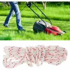 OSQI Corde De Démarrage De 3 M X 3,5 Mm Pour Tondeuse à Gazon Avec Tronçonneuse. 10 OSQI Corde De Démarrage De 3 M X 3,5 Mm Pour Tondeuse à Gazon Avec Tronçonneuse. -Tondeuse Et Accessoires Boutique 65501607 4