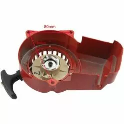 OSQI Alliage Start Pull Starter Remplacement Pour 2 Temps 49cc 47cc Dirt Pocket Bike Mini ATV Rouge -Tondeuse Et Accessoires Boutique 65502120 5