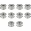 OSQI 10 Pcs Prime GT2 Poulie Idler 20 Dents 5mm Alésage, Alliage D'Aluminium GT2 Idler Avec Double Roulement à Billes, Pour Imprimante 3D 6mm Largeur Courroie De Distribution -Tondeuse Et Accessoires Boutique 65502205 1